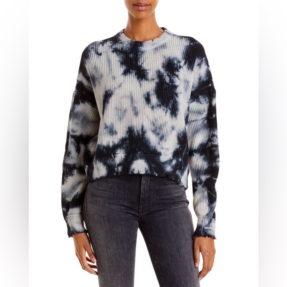 Pistola Eva Distressed Tie Dye Sweater